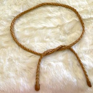 Vintage Calvin Klein Braided Rope Belt